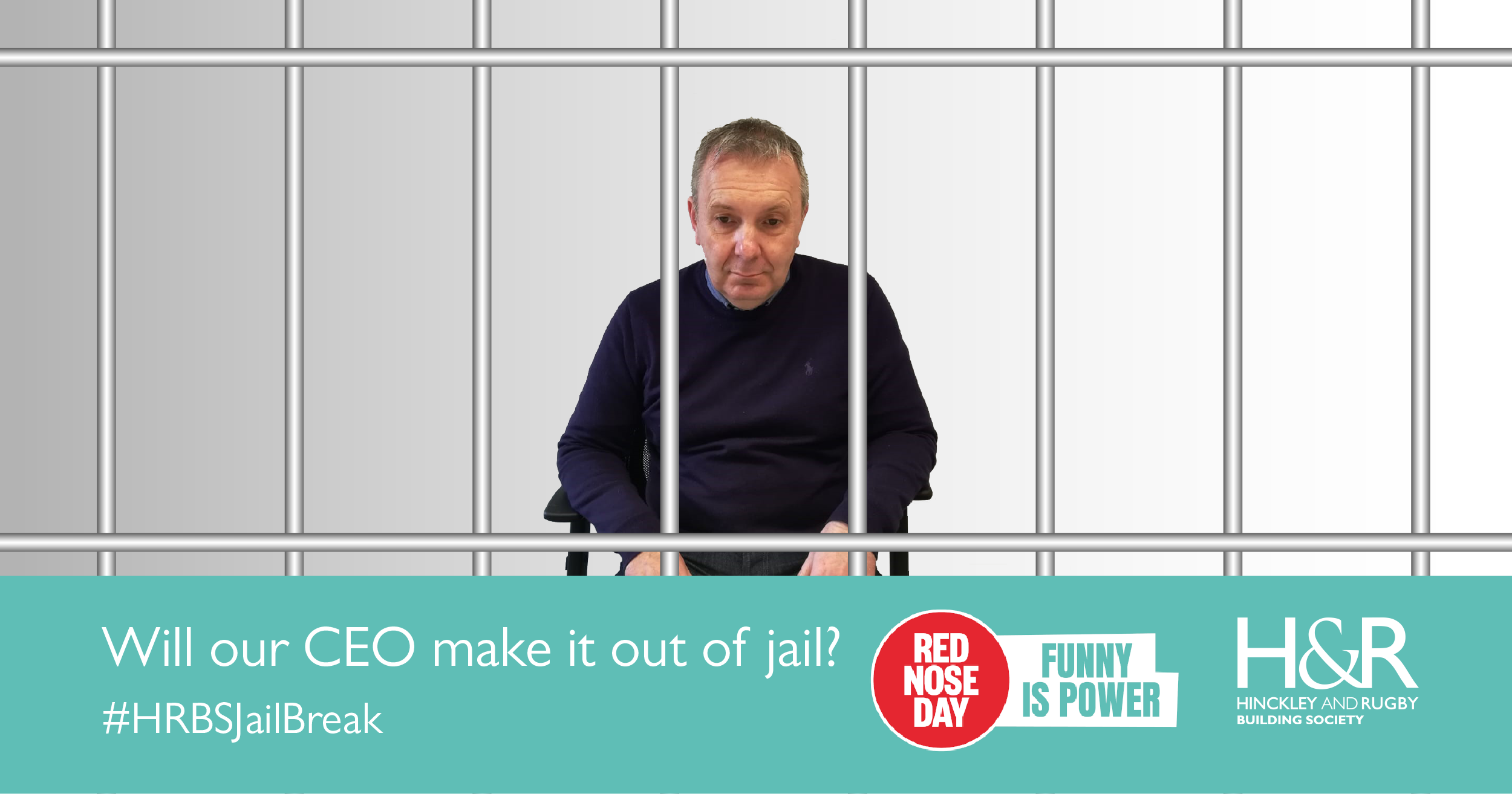 Jailbreak challenge for Hinckley & Rugby’s CEO aims to raise £2,000 for Comic Relief