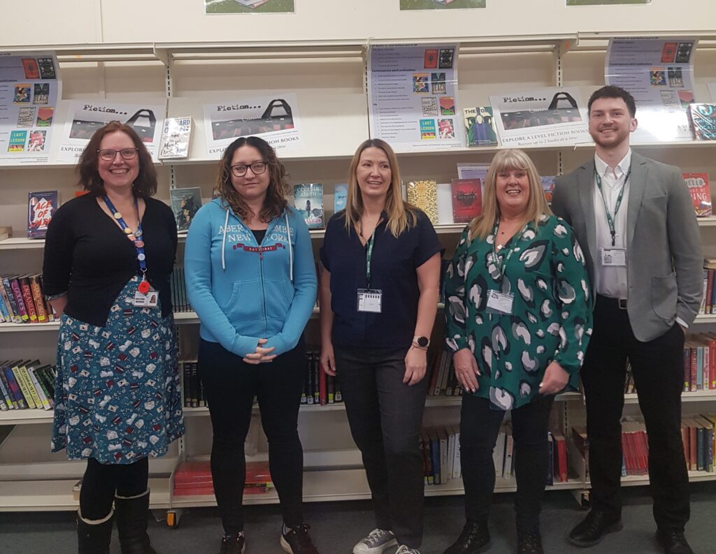 Volunteer readers at Hinckley School